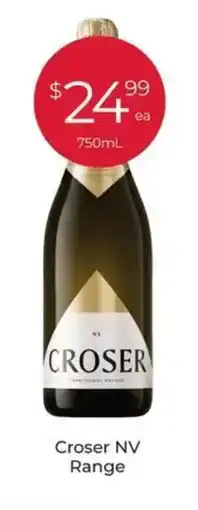 Porters Croser NV Range offer