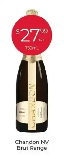 Porters Chandon NV Brut Range offer