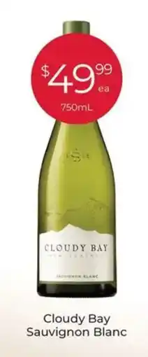 Porters Cloudy Bay Sauvignon Blanc offer