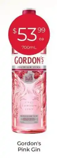Porters Gordons Pink Gin offer