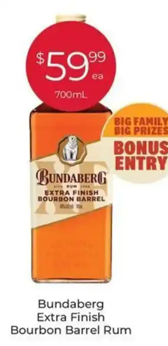 Porters Bundaberg Extra Finish Bourbon Barrel Rum offer
