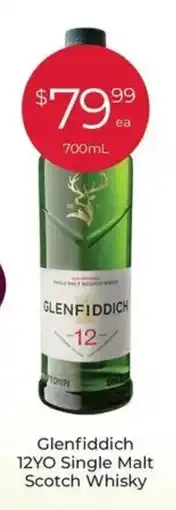 Porters Glenfiddich 12YO Single Malt Scotch Whisky offer