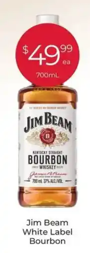 Porters Jim Beam White Label Bourbon offer