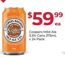 Porters Coopers Mild Ale 3.5% Cans offer