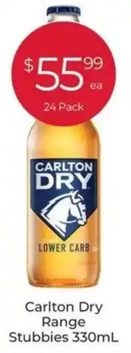 Porters Carlton Dry Range Stubbies offer