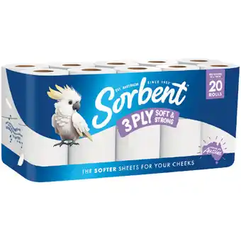 Woolworths Sorbent 3 Ply Toilet Paper offer