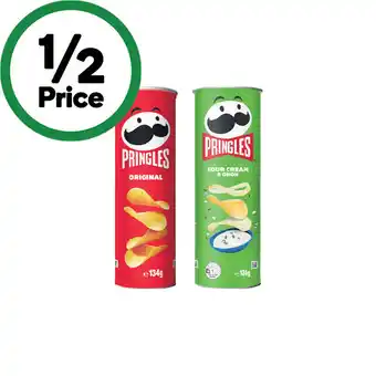 Woolworths Pringles Potato Chips offer