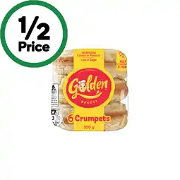 Woolworths Golden Crumpet Rounds offer