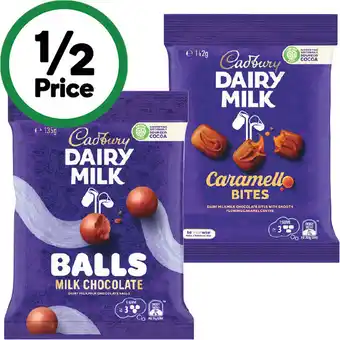 Woolworths Cadbury Chocolate Bites offer