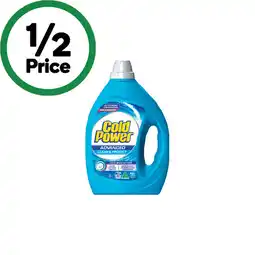 Woolworths Cold Power Laundry Liquid 2 Litre, Powder 2 kg or Capsules Pk 29 offer
