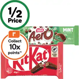 Woolworths Nestlé Medium Chocolate Bars offer