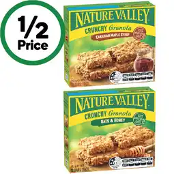 Woolworths Nature Valley Crunchy Granola Bars offer