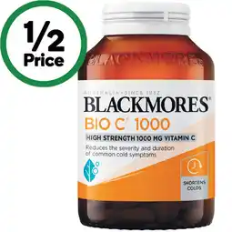 Woolworths Blackmores Bio C 1000mg Tablets offer