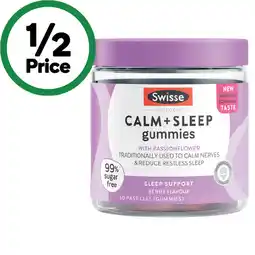 Woolworths Swisse Ultiboost Calm + Sleep Gummies offer