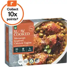 Woolworths Woolworths Slow Cooked Moroccan Inspired Chicken Tagine with Chickpeas & Olives offer
