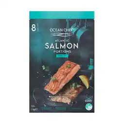 Woolworths Ocean Chef Salmon Fillets Skin On – From the Seafood Freezer offer
