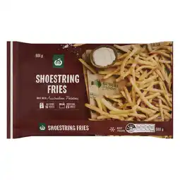 Woolworths Woolworths Shoestring Fries offer