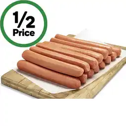 Woolworths Don Skinless Thin/Cocktail Frankfurts – From the Deli offer