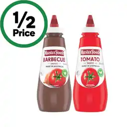 Woolworths MasterFoods Tomato or Barbecue Sauce offer