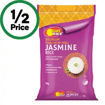 Woolworths SunRice Premium Thai Jasmine Rice offer