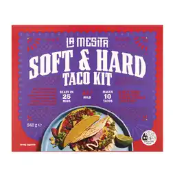 Woolworths La Mesita Soft & Hard Taco Kit offer