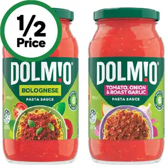 Woolworths Dolmio Extra Pasta Sauce offer