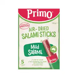 Woolworths Primo Salami Sticks offer