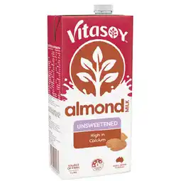 Woolworths Vitasoy Unsweetened Long Life Almond Milk offer