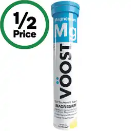 Woolworths Voost Magnesium Effervescent Tablets offer