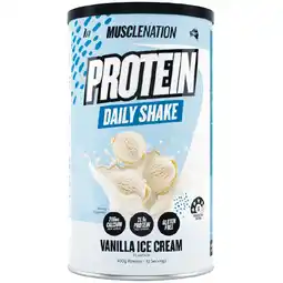 Woolworths Muscle Nation Protein Shake or Protein Water Powder 300-400g offer