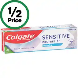 Woolworths Colgate Pro-Relief Sensitive Toothpaste offer