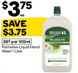 Woolworths Palmolive Liquid Hand Wash offer