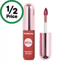 Woolworths MCoBeauty High Shine Lip Stain offer
