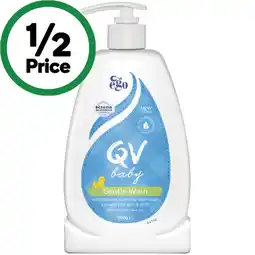 Woolworths QV Baby Gentle Wash offer