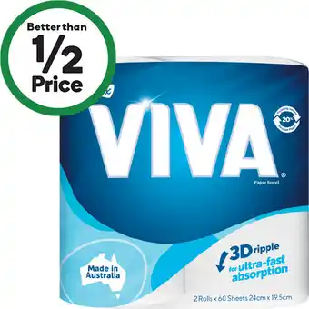Woolworths Viva Paper Towel offer