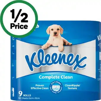 Woolworths Kleenex Toilet Tissue offer