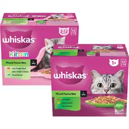 Woolworths Whiskas Wet Cat Food offer