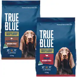 Woolworths True Blue Freeze Dry Raw Coated Dry Dog Food offer