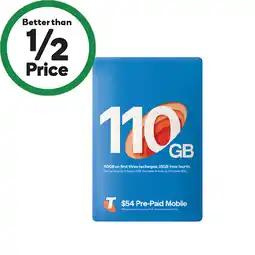 Woolworths Telstra $54 Starter Pack offer