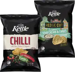 Coles Kettle Potato Chips-165g offer