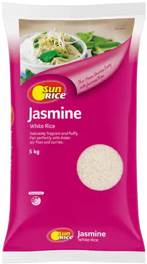 Coles Sunrice Jasmine Rice offer