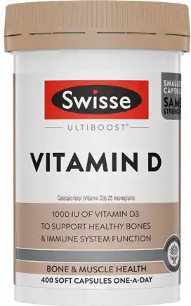 Coles Swisse Ultiboost Vitamin D Capsules offer