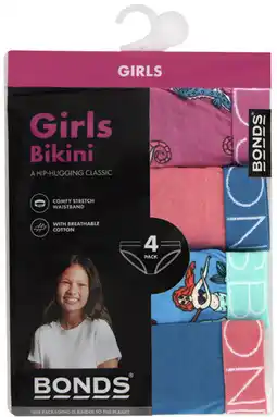 Coles Bonds Kids Girl's Bikini offer