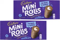Coles Cadbury Mini Rolls 115g-125g offer