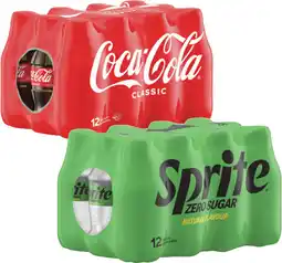 Coles Coca-Cola or Sprite Soft Drink 12x300mL offer