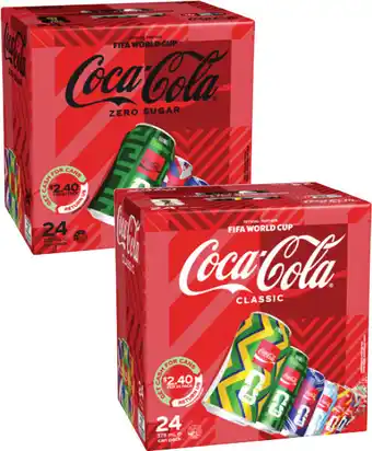 Coles Coca-Cola Soft Drink offer