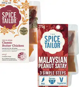 Coles The Spice Tailor Asian or Indian Meal Kit 225g-500g offer