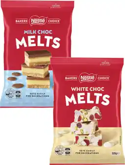 Coles Nestlé Baker's Choice Baking Chocolate Melts offer