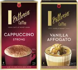 Coles Vittoria Coffee Sachets offer