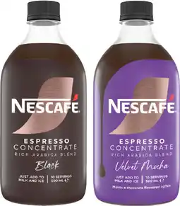 Coles Nescafé Espresso Concentrate Liquid Coffee offer